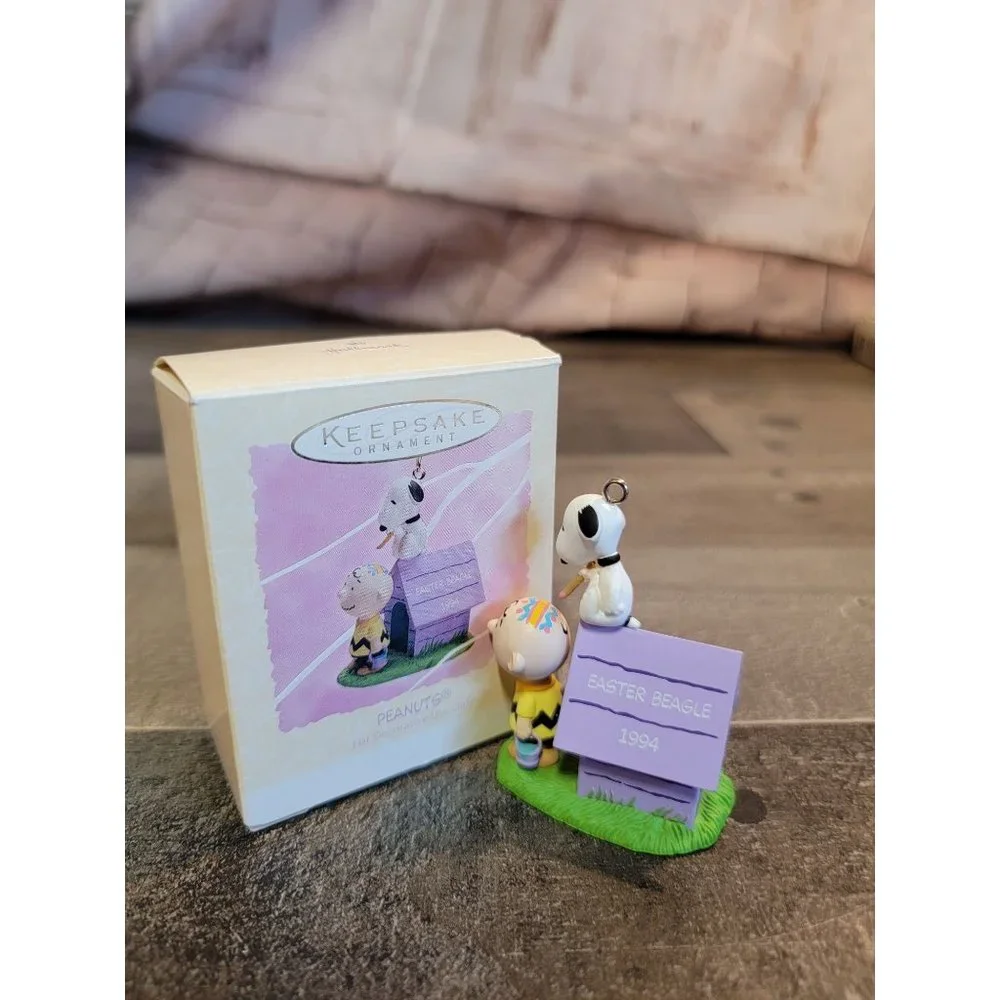 Hallmark Peanuts 1994‎ Easter Beagle snoopy Charlie